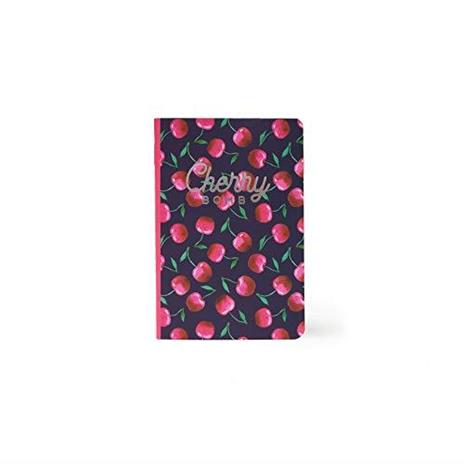 Legami A6NOT0020 Quaderno a Righe, Small, Multicolore (Cherry Bomb)