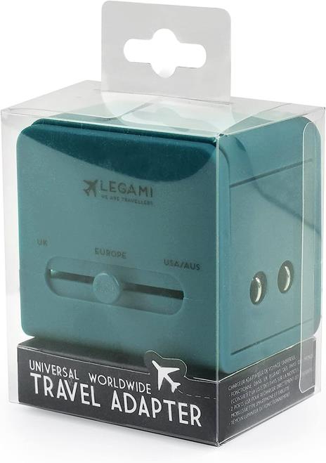 Adattatore universale da viaggio - Petrol Blue - 4