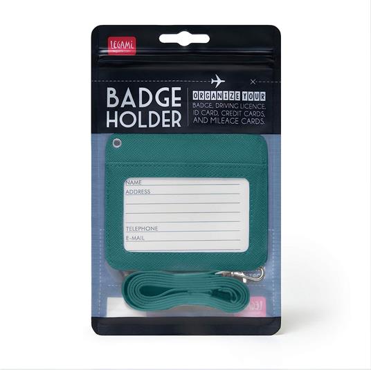 Porta Badge - Petrol Blue - 6