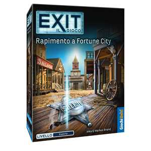 Giocattolo EXIT - Rapimento a Fortune City. Escape Room - Livello Esperto Giochi Uniti