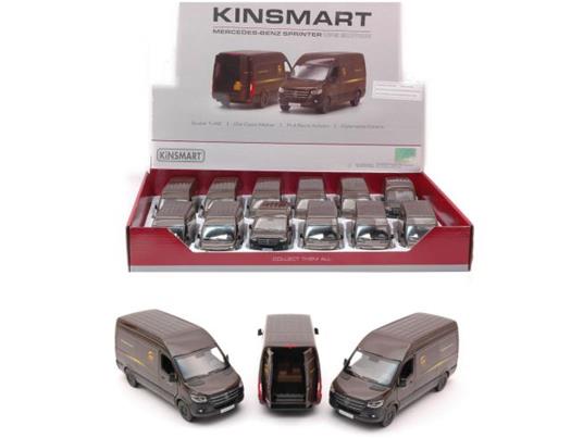 KINSMART KT5430D MERCEDES SPRINTER UPS cm 12 Modellino