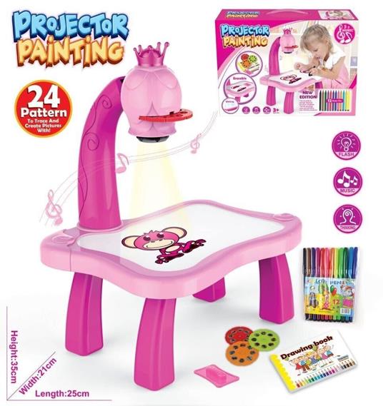 Easy Toys Banchetto con Proiettore Girl