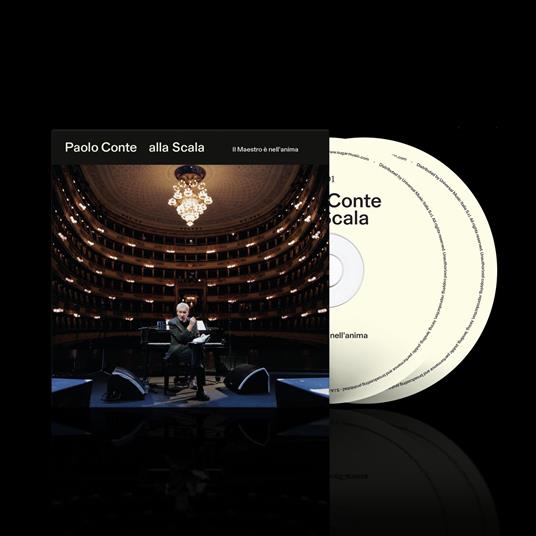 Paolo Conte alla Scala. Il maestro è nell’anima (Digipack) - CD Audio di Paolo Conte - 2