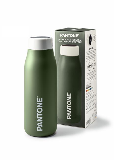 Pantone urban Borraccia termica rifle green, verde