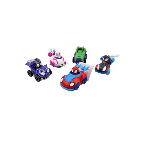 Jazwares Sp020100 - Marvel Spidey Amazing Friends Veicoli Lancia Dischi