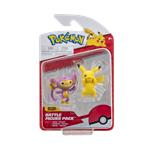 Pokemon: Rei Toys - Battle Figure Pack Serie 3 - Pikachu #8 E Aipom