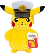 Pokémon - Peluche - Capitan Pikachu 20 cm