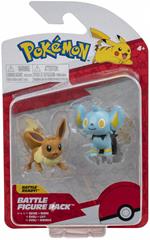 Pokemon: Rei Toys - Battle Figure Pack Serie 4 - Shinx E Eevee