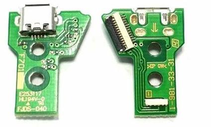 Connettore porta Micro USB di ricarica PCB 12pin JDS-040 PAD PS4 V2 Slim e Pro