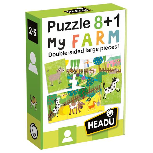 Puzzle 8+1 Farm - 3