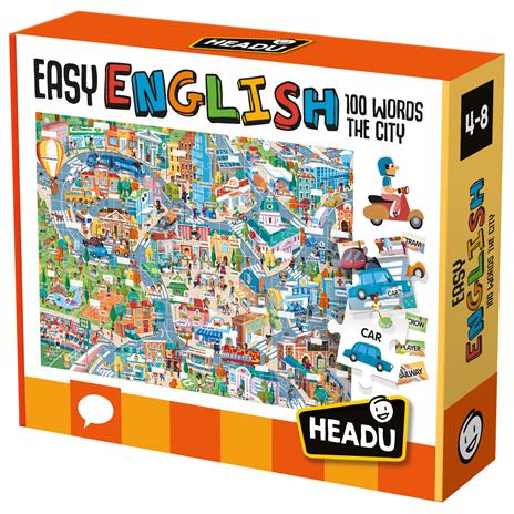 Easy English 100 Words City - 9