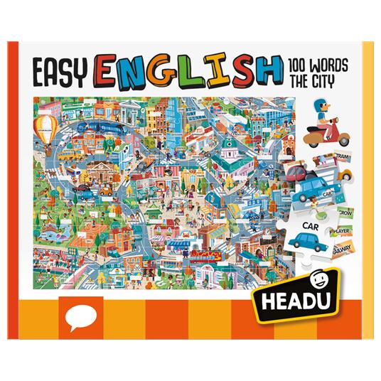 Easy English 100 Words City - 6