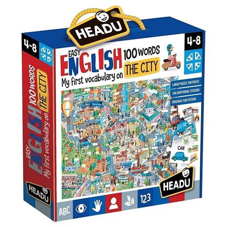 Easy English 100 Words City - 7
