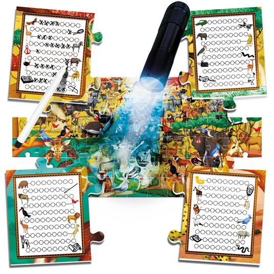 Puzzle Explore the Safari - 2