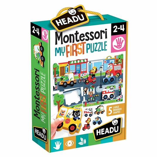 Montessori First Puzzle The City - 3