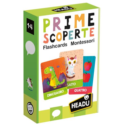 Flashcards Montessori Prime Scoperte - 4