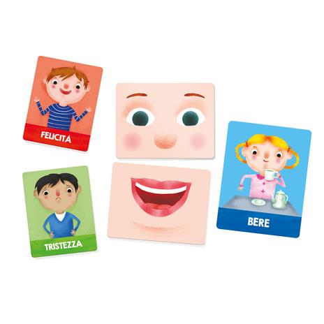 Flashcards Montessori Emozioni e Azioni - 4