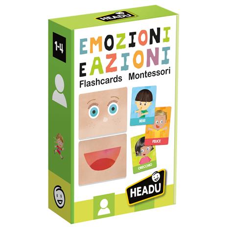 Flashcards Montessori Emozioni e Azioni - 2