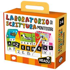 Giocattolo Laboratorio di Scrittura Montessori Headu