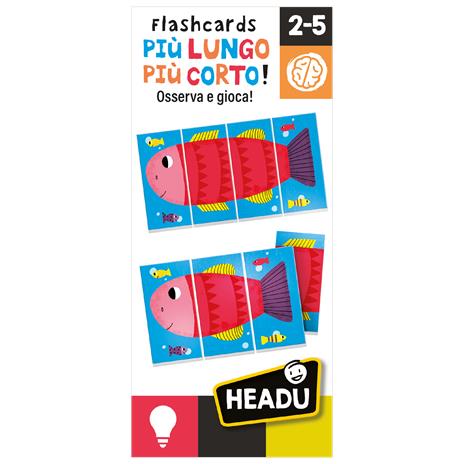 Flashcards Più Lungo e Più Corto! - 3