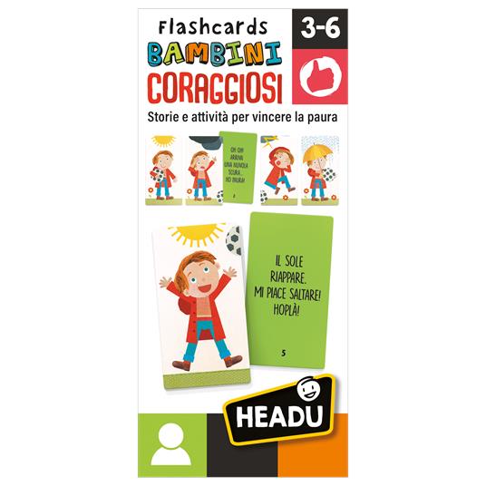 Flashcards Bambini Coraggiosi - Headu - S.E.L. - Lettura e