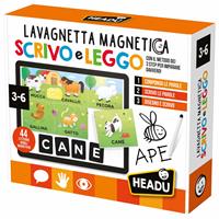 Headu Magnetisches Labor – Lernset Mit Buchstaben, Schablonen & Magnettafel Für Kinder