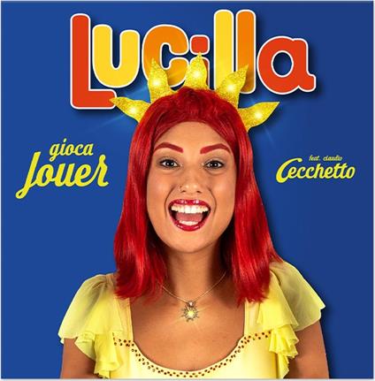 Feat. Claudio Cecchetto - Gioca Jouer (Yellow Vinyl) - Vinile 7'' di Lucilla
