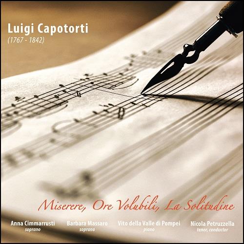 Miserere - Ore Volubili - La Solitudine - CD Audio di Luigi Giuseppe Capotorti