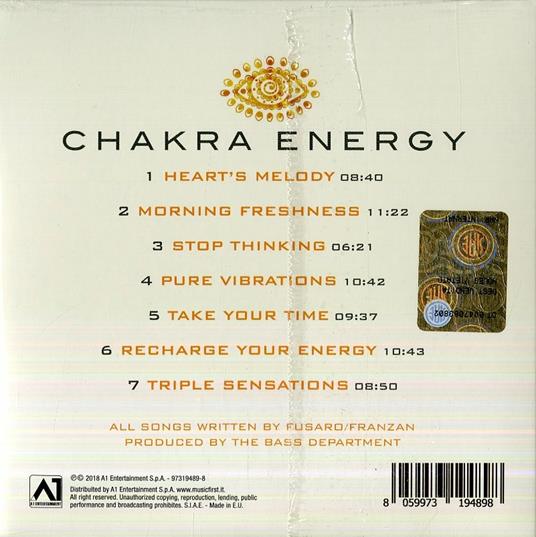 Chakra Energy - CD Audio - 2