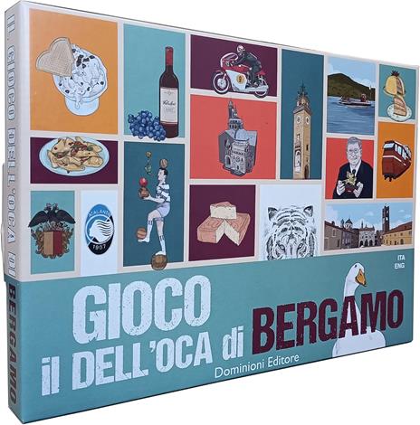 Gioco Dell'Oca Di Bergamo. Gioco da tavolo