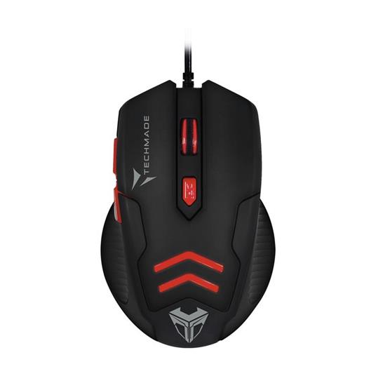 MOUSE + TAPPETINO GAMING   TM-M016-RED - GARANZIA ITALIA 2 ANNI - SPEDIZIONE GRATUITA - 2