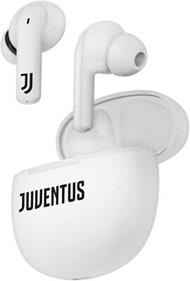 Juventus Earbuds, Cuffie Senza Filo In Ear, auricolari con box ricarica Bianco/Nero
