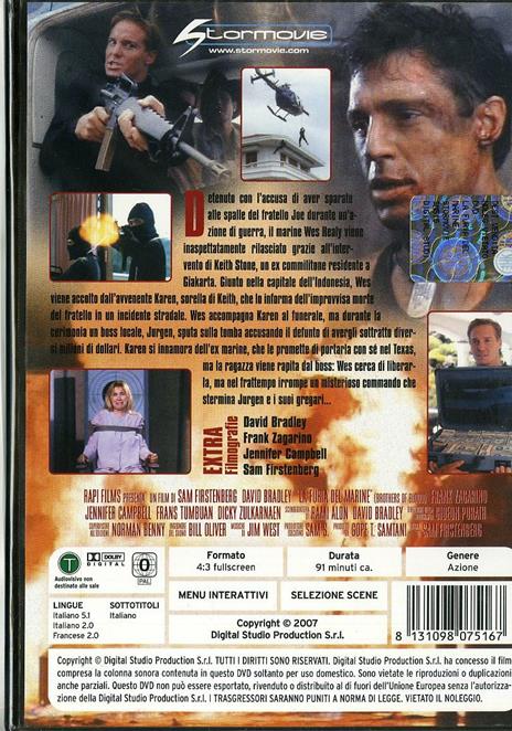 La furia del marine (DVD) di Sam Firstenberg - DVD - 2