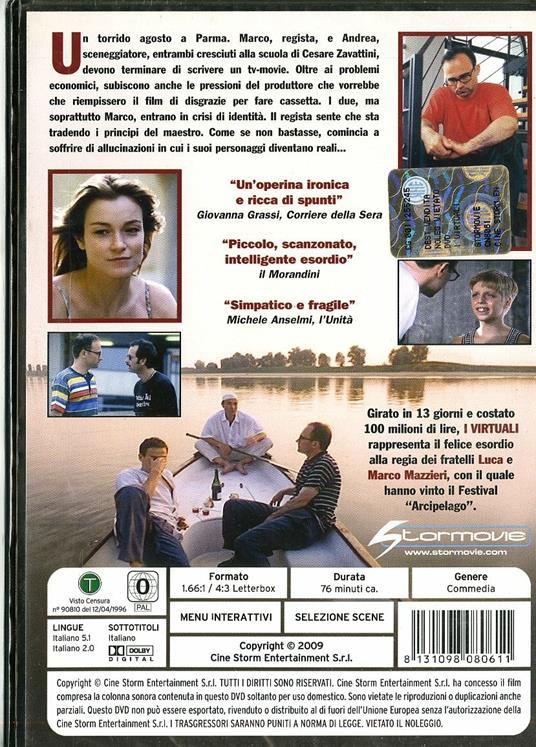 I virtuali di Marco Mazzieri,Luca Mazzieri - DVD - 2