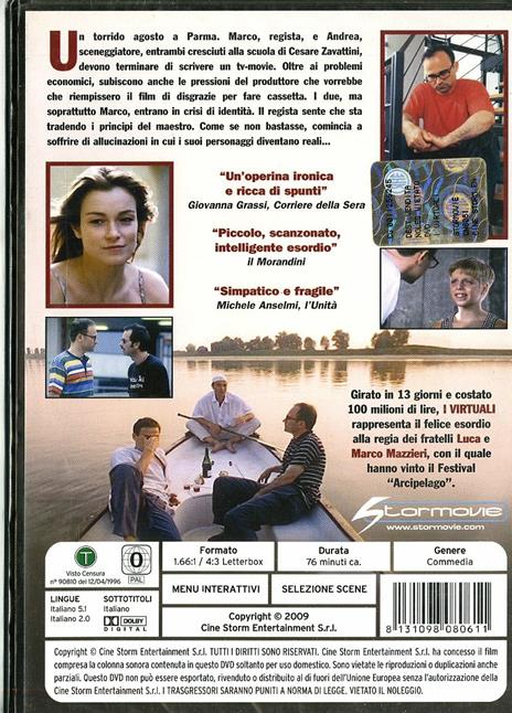 I virtuali di Marco Mazzieri,Luca Mazzieri - DVD - 2