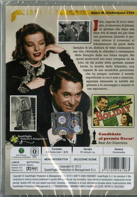 Incantesimo (DVD) di George Cukor - DVD - 2