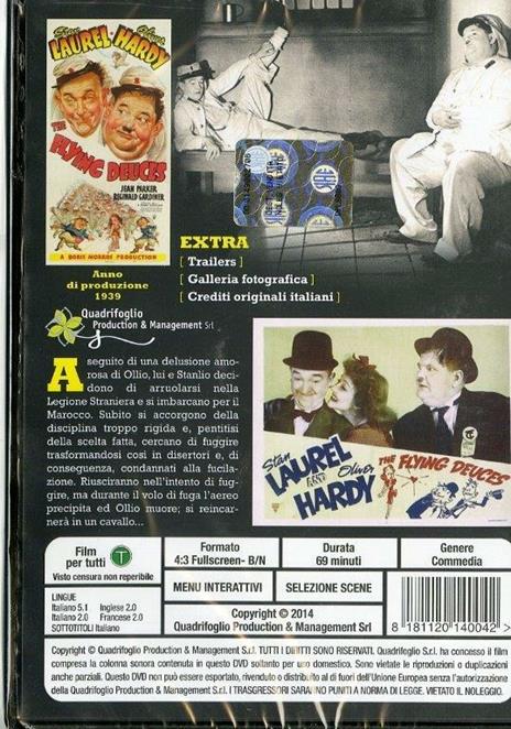 I diavoli volanti (DVD) di A. Edward Sutherland - DVD - 2