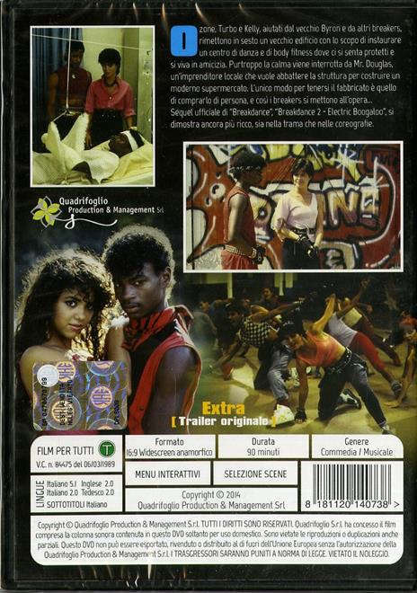 Breakdance 2 (DVD) di Sam Firstenberg - DVD - 2