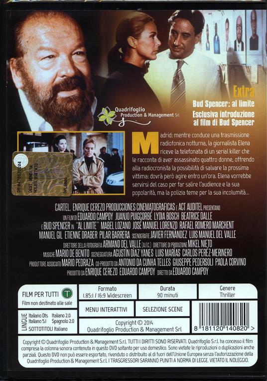 Al limite (DVD) di Eduardo Campoy - DVD - 2