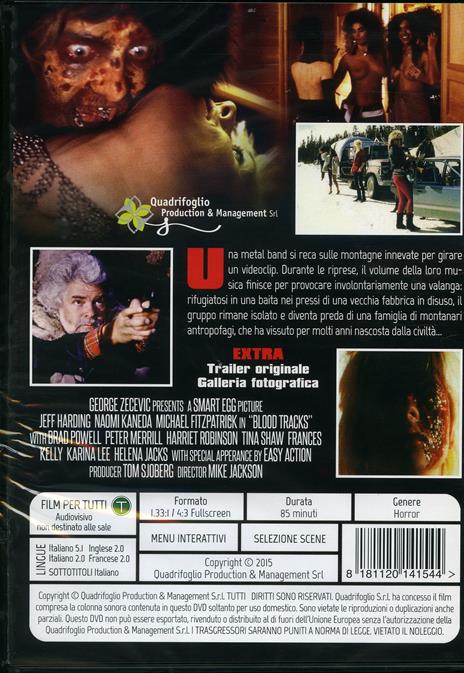 Blood Tracks. Sentieri di sangue (DVD) di Micke Jackson - DVD - 2