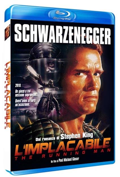 L' implacabile. The Running Man (Blu-ray) di Paul Michael Glaser - Blu-ray