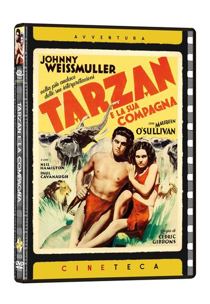 Tarzan e la sua compagna (Cineteca Avventura) (DVD) di Cedric Gibbons - DVD