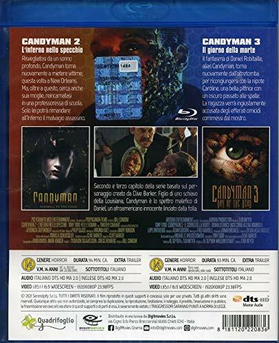 Candyman 2/3 Box. Combo Pack (2 Blu-ray) di Turi Meyer - Blu-ray