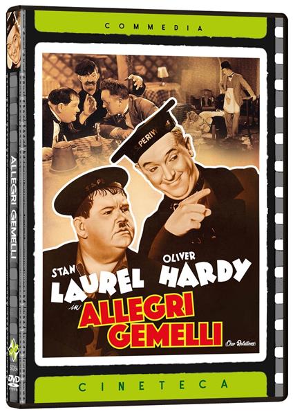 Stanlio & Ollio. Allegri gemelli (DVD) di Harry Lachman - DVD