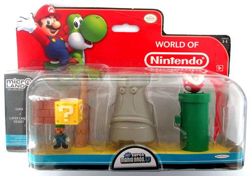Micro Figure Nintendo Playset Luigi