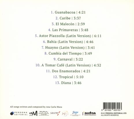 Caribe - CD Audio di Ana Carla Maza - 2