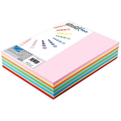 Risma A3 Carta Giodikrea 120 Gr. - 400 Fogli - 10 Colori Intensi