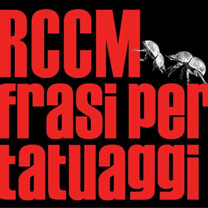 Frasi per tatuaggi - CD Audio di RCCM