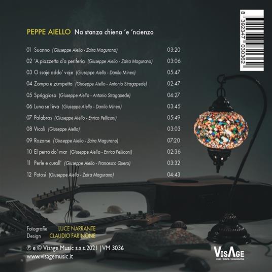 Na Stanza Chiena E Ncienzo - CD Audio di Peppe Aiello - 2