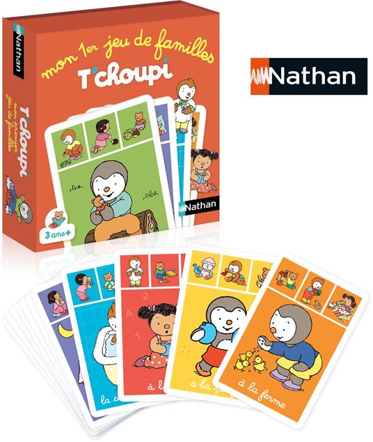 Nathan 31432 Il Mio Primo Gioco di Famiglia T'Choupi - 4